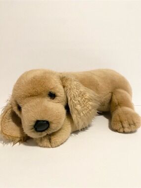 Cocker Spaniel Dog Avanti Applause Plush 1980s Vintage Stuffed Animal Puppy Toy
